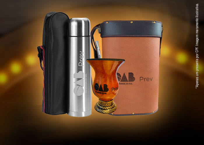 KIT CHIMARRÃO (cuia, bomba, mateira e garrafa térmica)